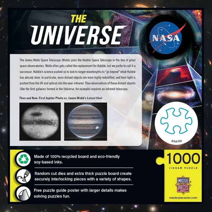 1000 Piece Jigsaw Puzzle - NASA- The Universe | MasterPieces