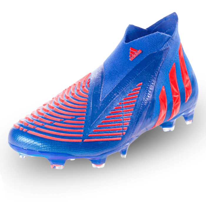 adidas Predator Edge+ FG (Hi-Res Blue/Turbo) | SoccerWearhouse