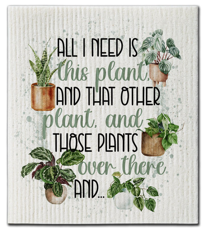 All I Need Dishcloth - CJ Bella Co.