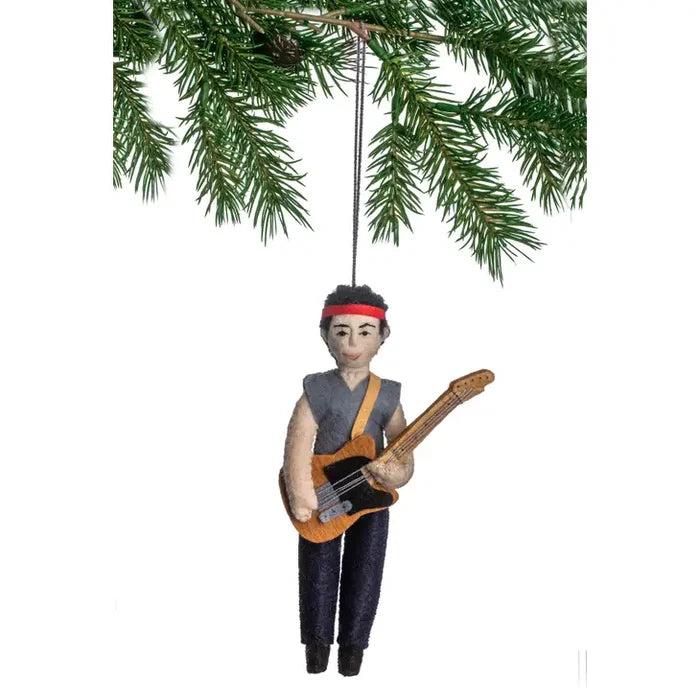 Bruce Spingsteen Ornament
