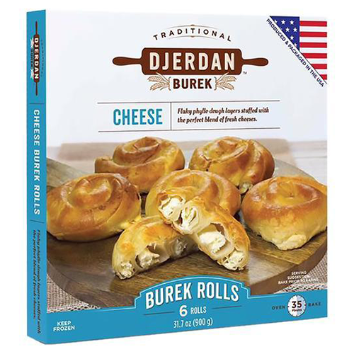 Burek w. Cheese 6 Rolls 900g (Djerdan) (4433742364706)