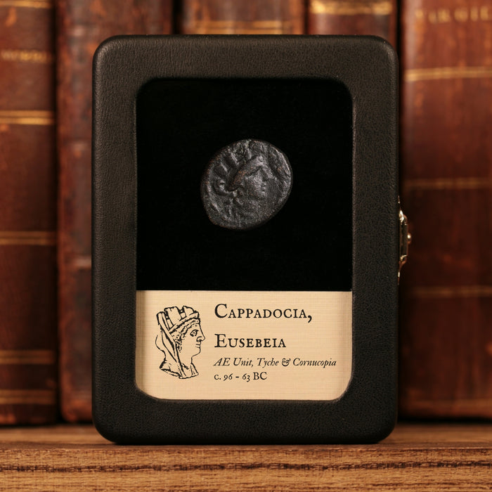 Cappadocia, Eusebeia, AE Unit, Tyche (Goddess of Fortune) - c. 96 to 63 BCE - Greek World