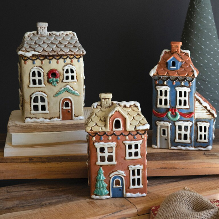 Ceramic Christmas Houses