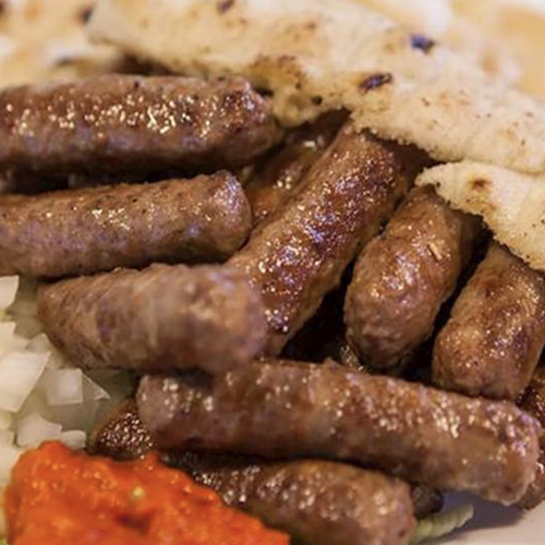 Cevapi HALAL / Frozen Meat Sausage Halal 1.6lbs/726g (Brother And Sister) - MezeHub