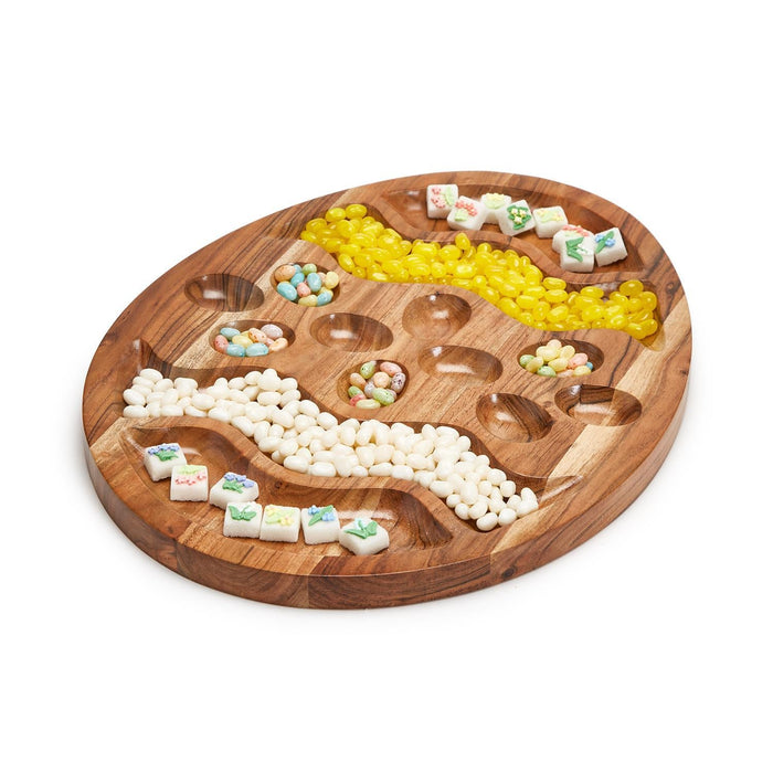 Eggs-traordinary Double-Sided Charcuterie Serving Board