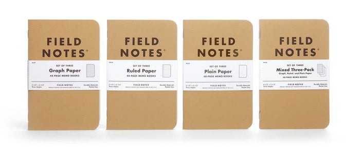 Field Notes - Original Kraft 3-Packs