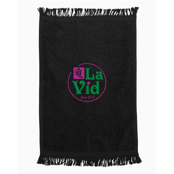 Fingertip Towel Fringed Ends