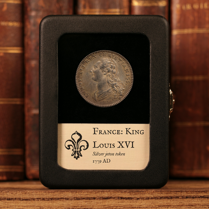 France, King Louis XVI, AR Jeton (Non-Monetary Token) - 1779 CE - France