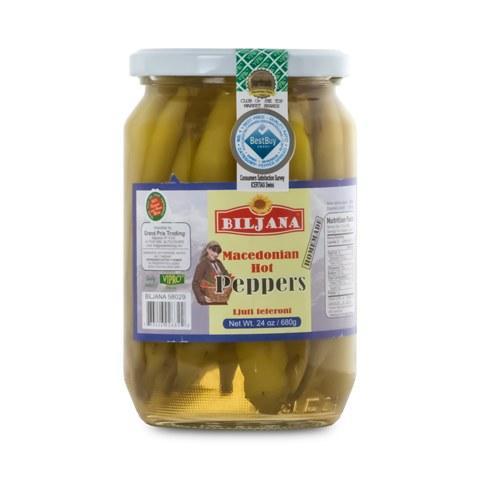 Hot Feferoni Peppers 680g (Biljana) (4433740955682)