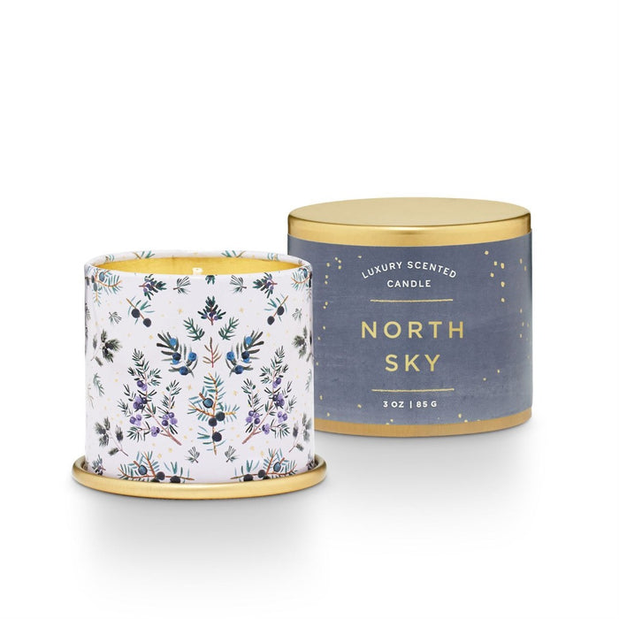 Illume Soy Wax North Sky Scented Tin Candle - 3 oz