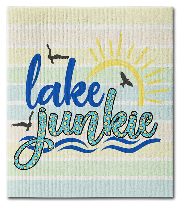 Lake Junkie Swedish Dishcloth