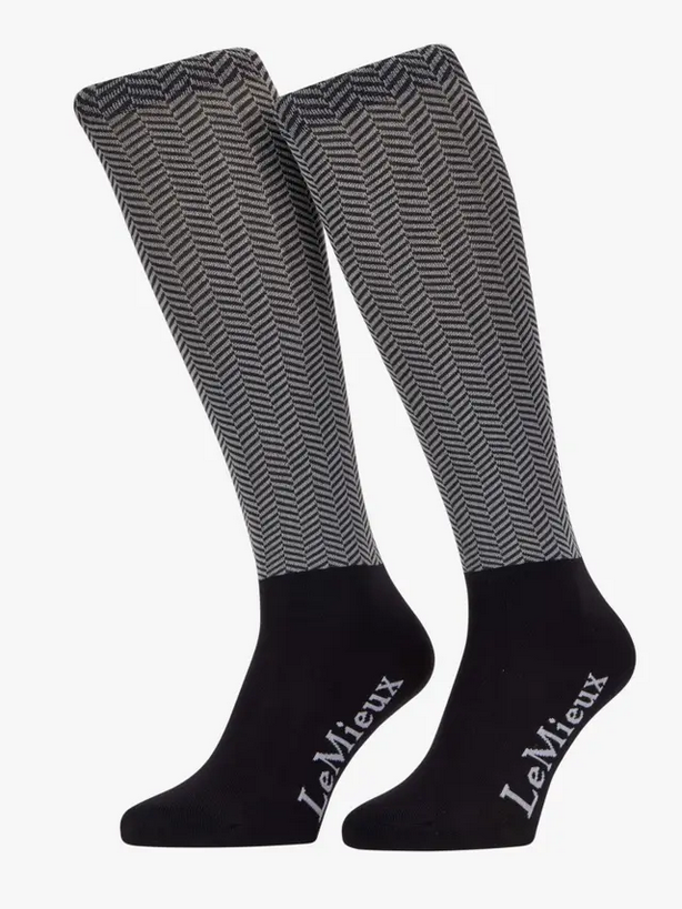 LeMieux Aspen Herringbone Socks