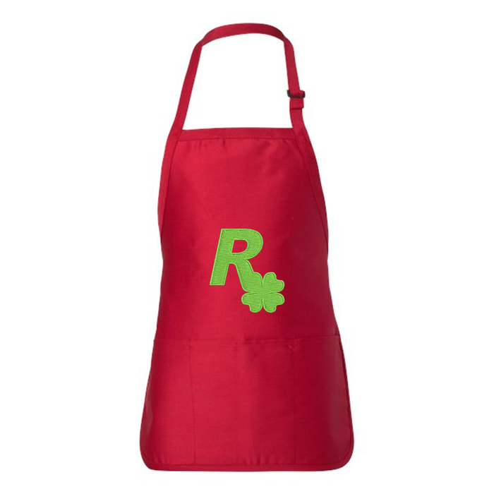 Medium Length Apron with Pouch