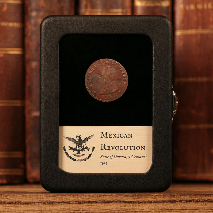 Mexican Revolution, State of Oaxaca, Provisional Currency, Copper 5 Centavos - 1915 - Mexican Revolution