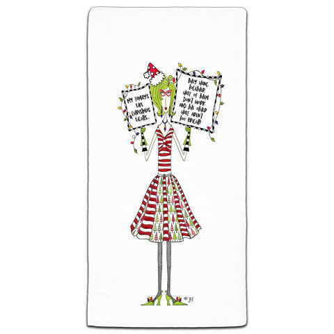 "My Family is Like" Dolly Mama's by Joey Flour Sack Towel - CJ Bella Co.