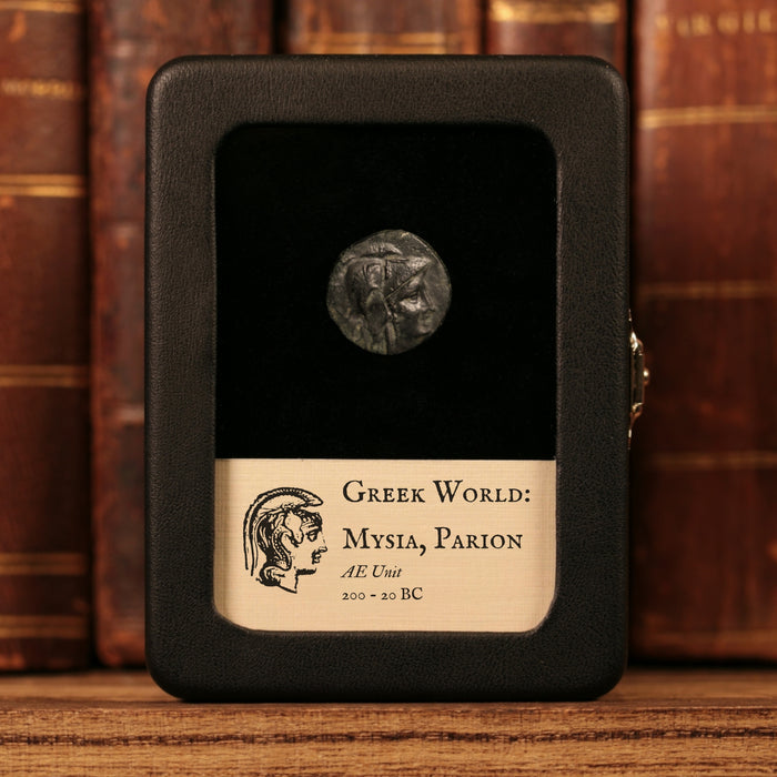 Mysia, City of Pergamon, AE Unit, Athena & Trophy - 200 to 20 BCE - Greek World