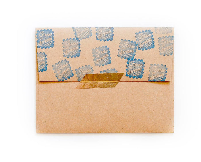 Peppercorn Paper - Stamp of Approval Rubber Stamp