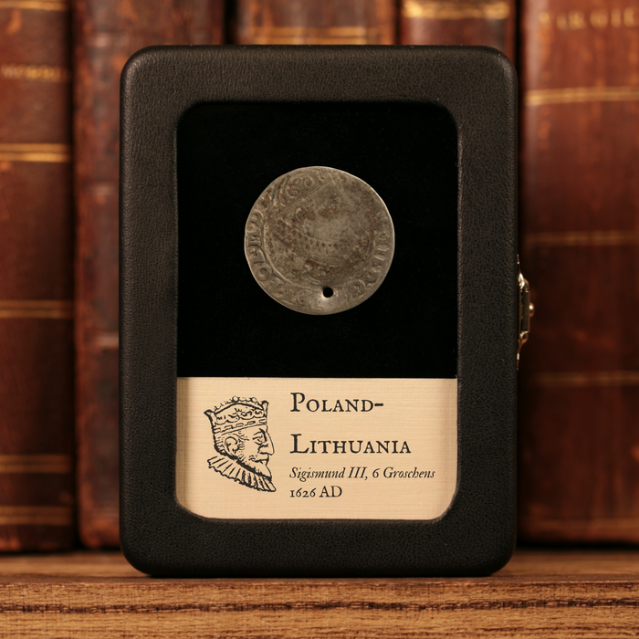 Poland, King Sigismund III, Silver 6 Groschens - 1626 CE - Polish-Lithuania