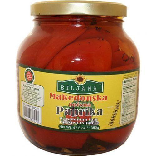 Roasted Red Peppers With Garlic 1350g (Biljana) (4433740824610)