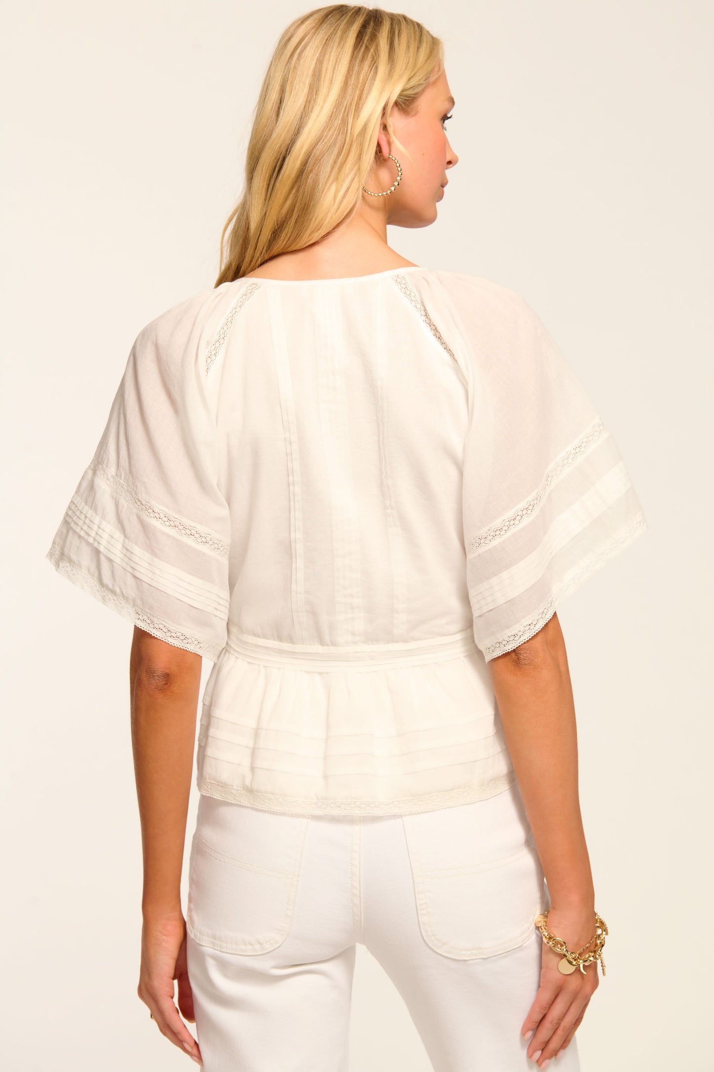 Sherry Cotton Voile Blouse