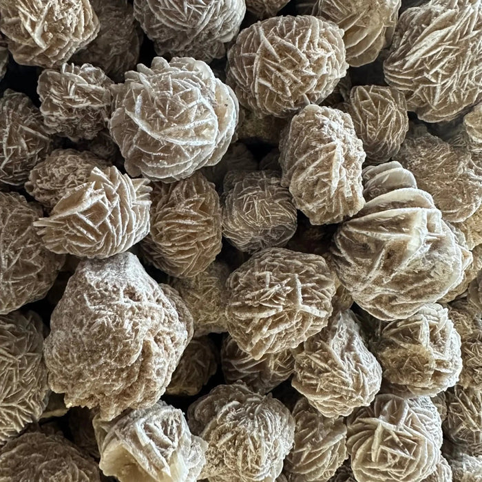 Sand Selenite Stones On A Table