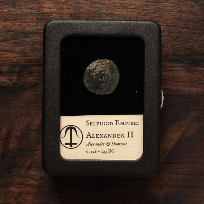 Seleucids, Alexander II Bronze - c. 128 to 123 BCE - Seleucid Empire