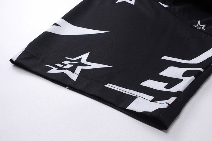Sp5der Star Pattern Short-sleeved Shirt