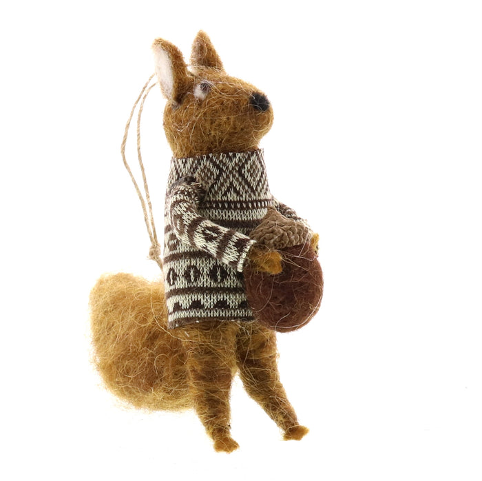 Squirrel Ornament