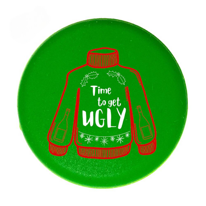Time To Get Ugly Wine Seal