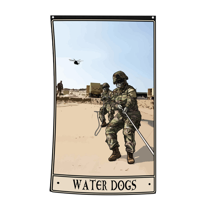 Water Dogs Flag
