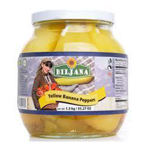 Yellow Banana Peppers 1500g (Biljana) (4433741021218)