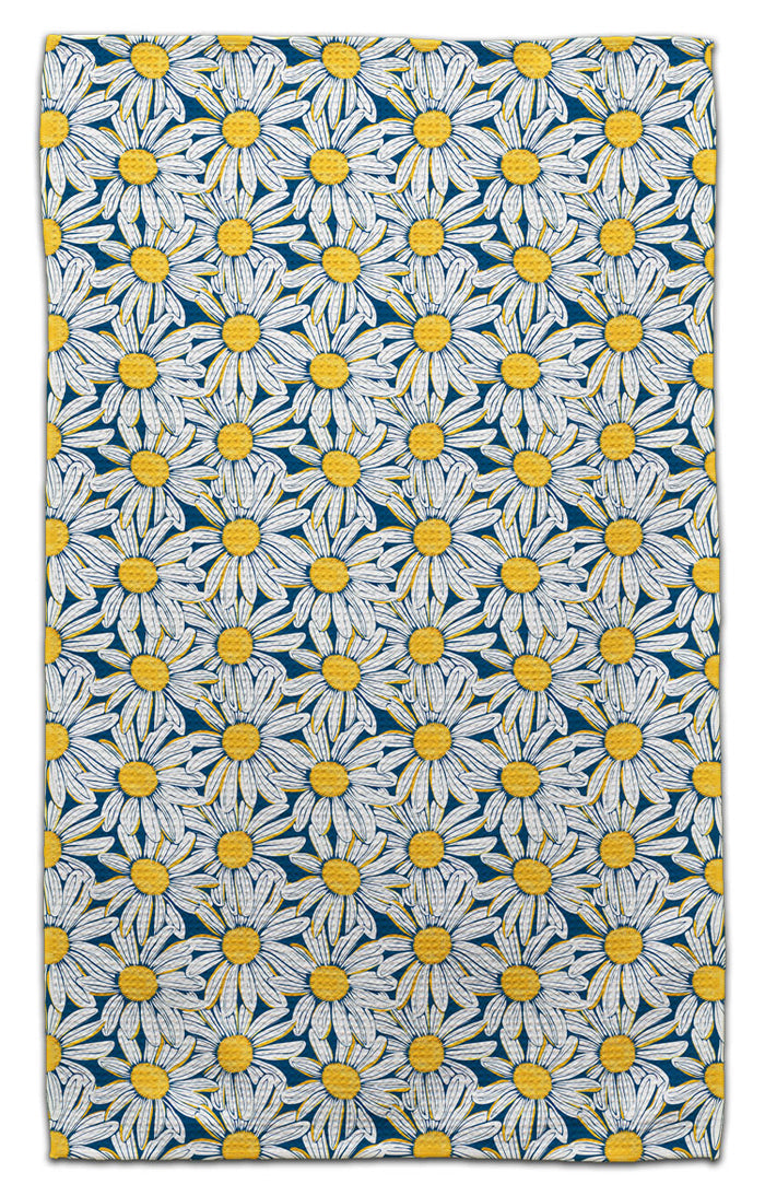 Yellow Button Daisy Eco-Friendly Towel - CJ Bella Co.