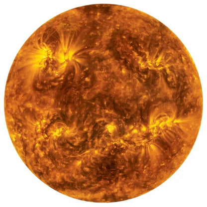 1000 Piece Jigsaw Puzzle - MasterPieces: The Sun- 1000 Piece Round Puzzle