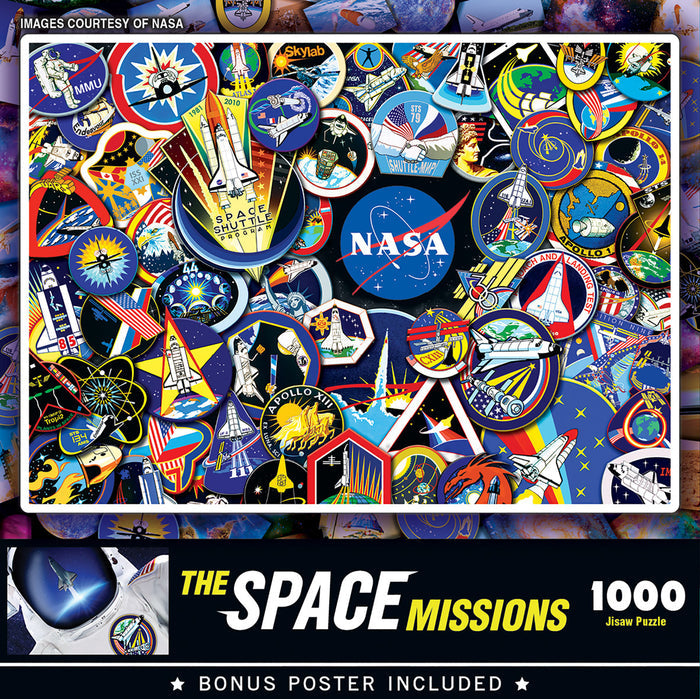 1000 Piece Jigsaw Puzzle - NASA- The Space Missions | MasterPieces