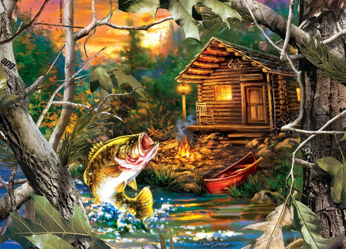 1000 Piece Jigsaw Puzzle - Realtree- The One That Got Away | MasterPieces