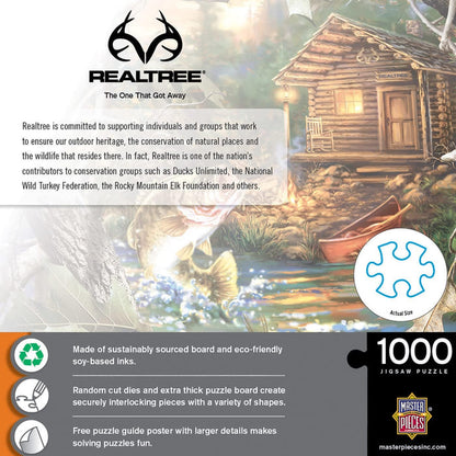 1000 Piece Jigsaw Puzzle - Realtree- The One That Got Away | MasterPieces