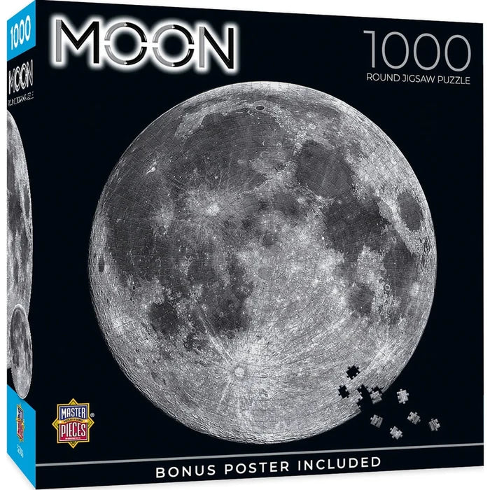 1000 Piece Jigsaw Puzzle - The Moon | MasterPieces
