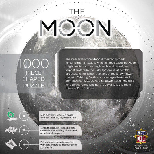 1000 Piece Jigsaw Puzzle - The Moon | MasterPieces
