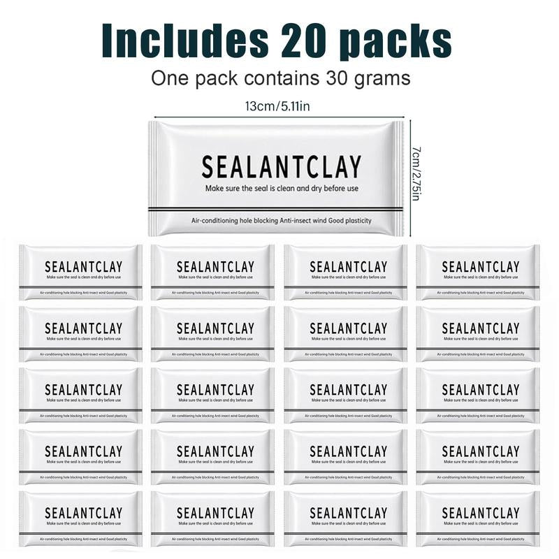 sealant Clay White Waterproof Sealant Putty-Wall Hole Repair 10/20pcs