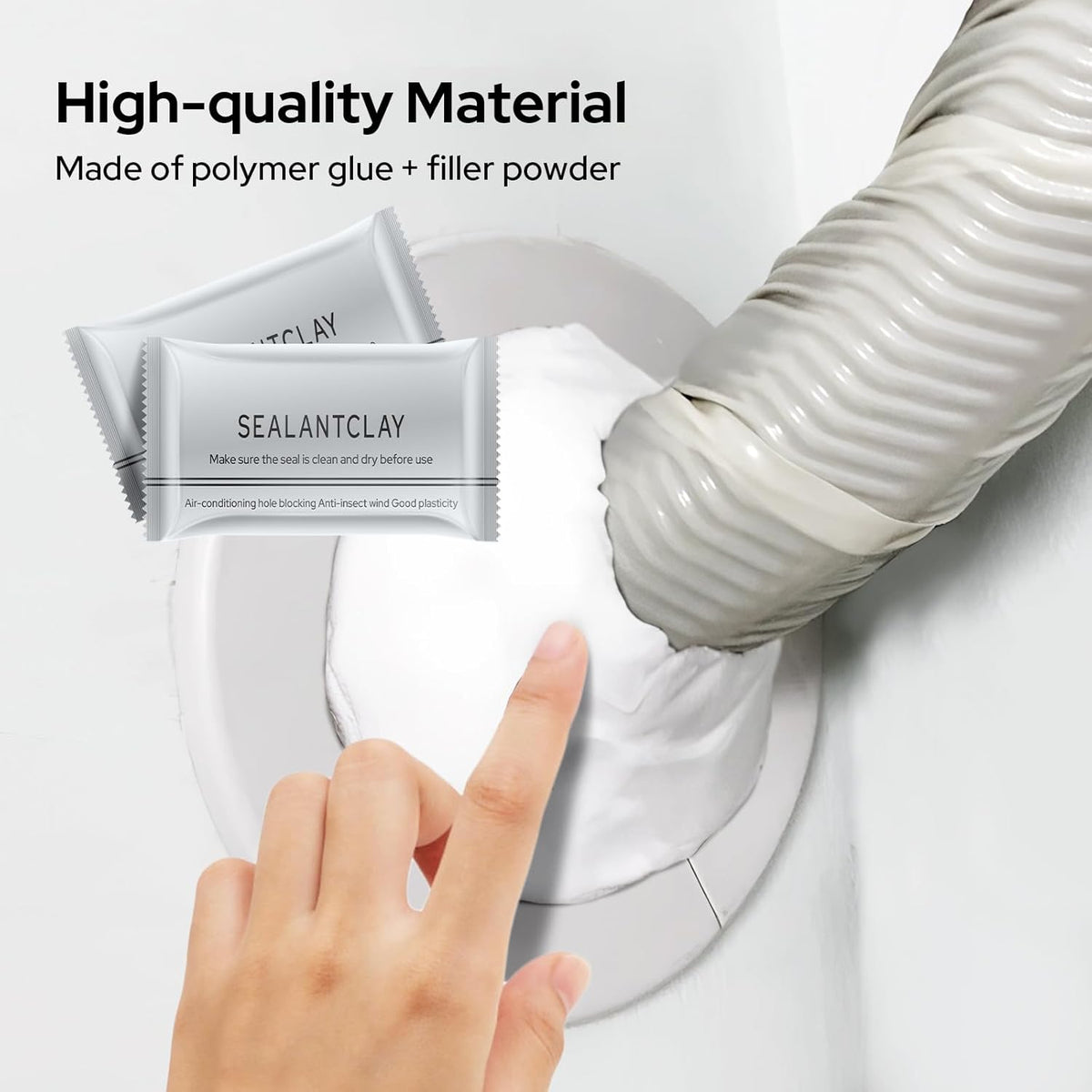 sealant Clay White Waterproof Sealant Putty-Wall Hole Repair 10/20pcs