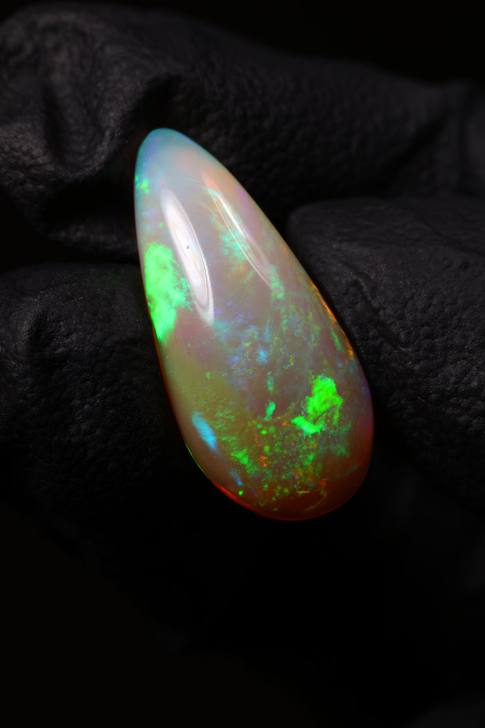 7.30ct Natural Ethiopian Teardrop Cabochon