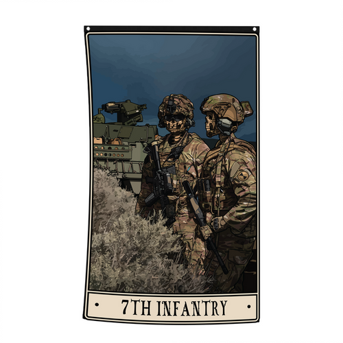 7th Infantry Flag