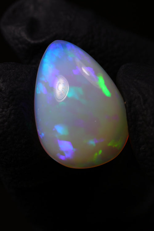 9.40ct Natural Ethiopian Teardrop Cabochon