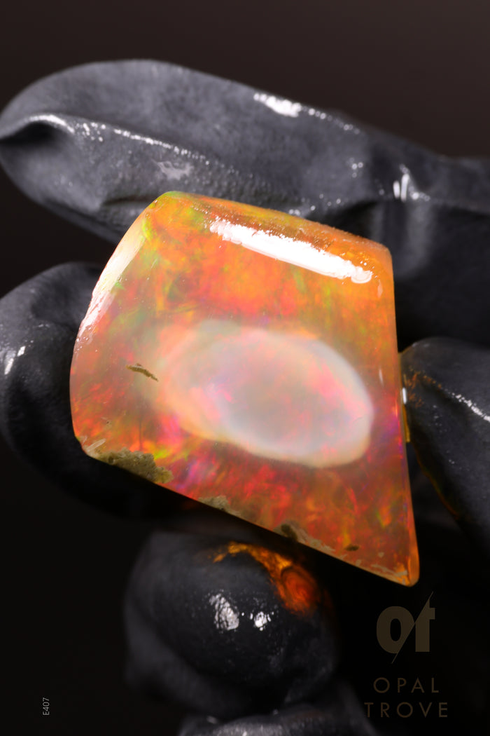 98.00ct Polished Ethiopian Specimen Welo Opal