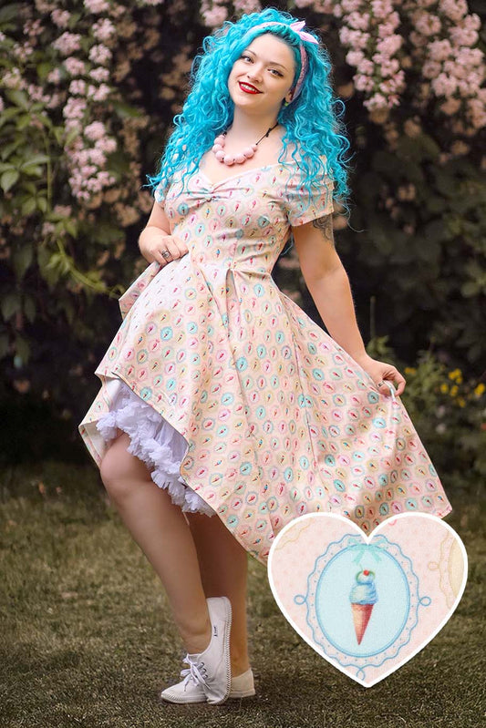 Lily Pink Gelato Off Shoulder Dress