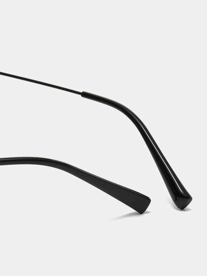 Cat Eye Metal Frame Sunglasses
