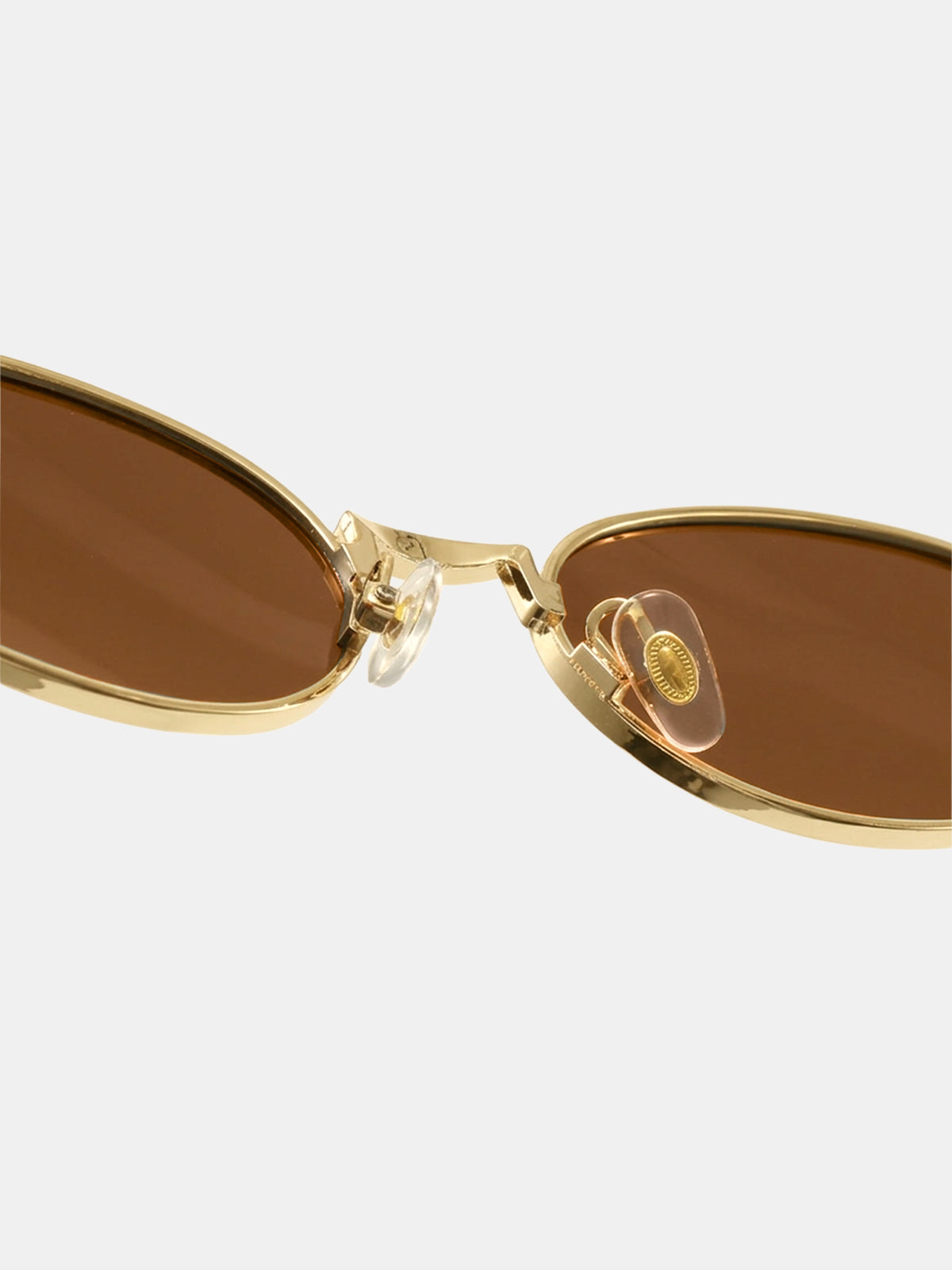 Retro Oval Metal Sunglasses