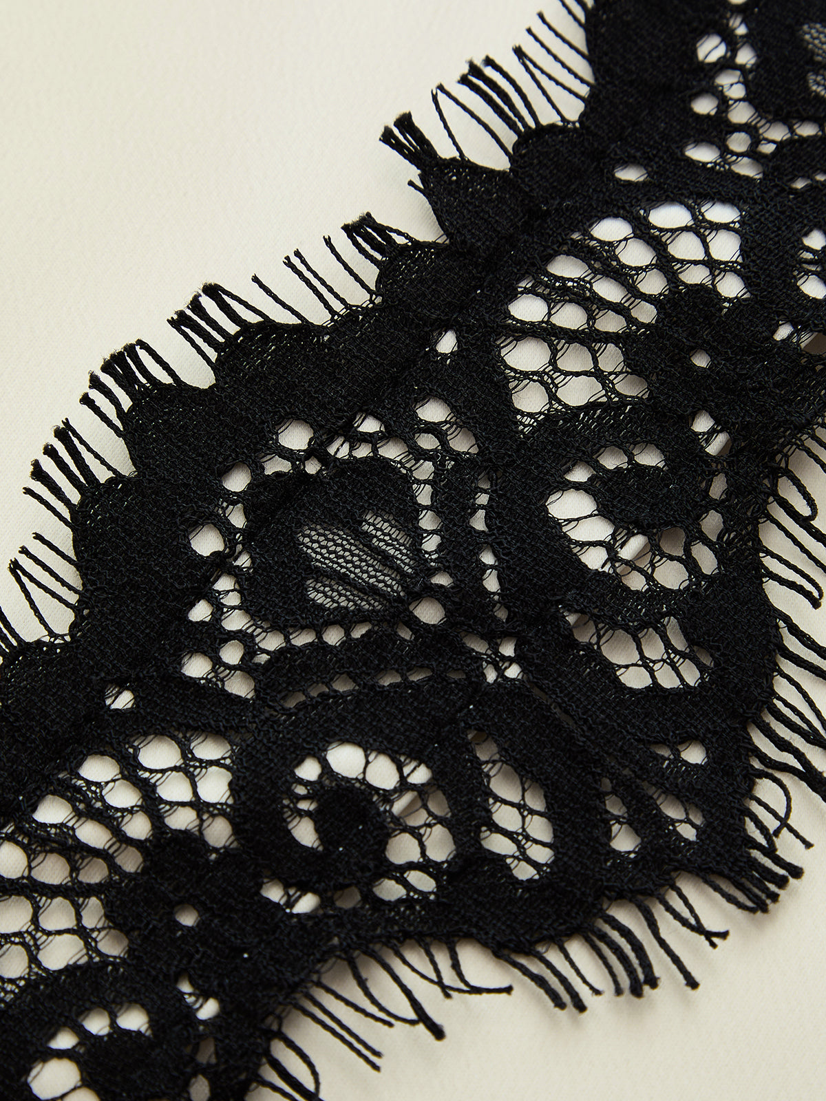 Contrast Lace Casual Skort