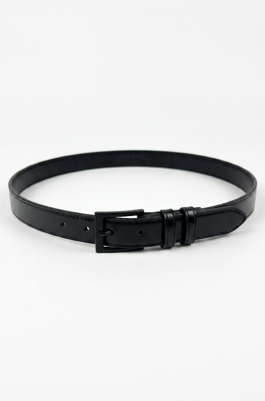 Belle Boheme Follies Skinny Belt (Black)