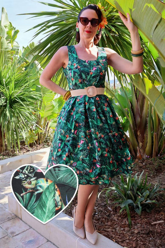 Amanda Green Chameleon Swing Dress